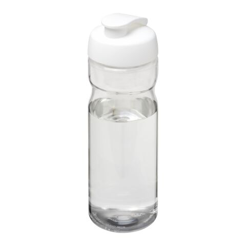 H2O Active® Base Tritan™ 650 ml sportflaska med uppfällbart lock Transparent-Vit | Inget reklamtryck | Inte tillgängligt | Inte tillgängligt
