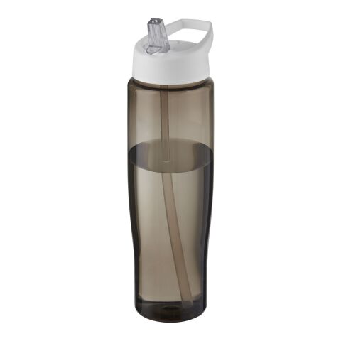 H2O Active® Eco Tempo 700 ml sportflaska med piplock Vit-Heather Charcoal | Inget reklamtryck | Inte tillgängligt | Inte tillgängligt