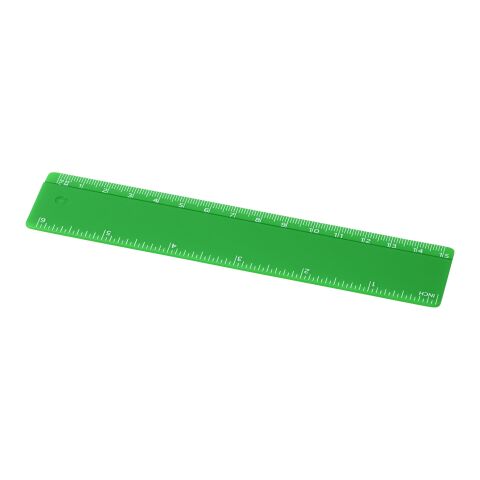 Refari 15 cm linjal av återvunnen plast Grön