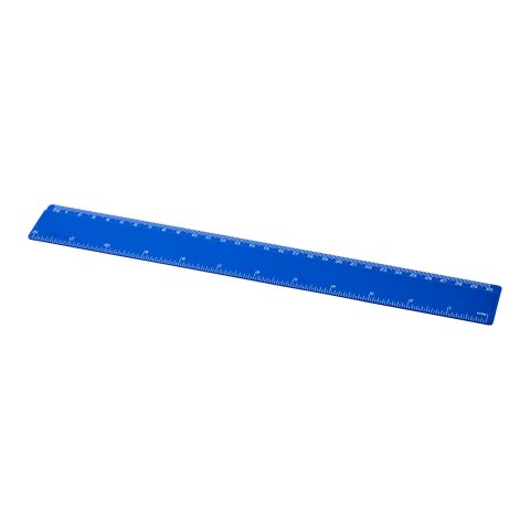 Refari 30 cm linjal av återvunnen plast Blå