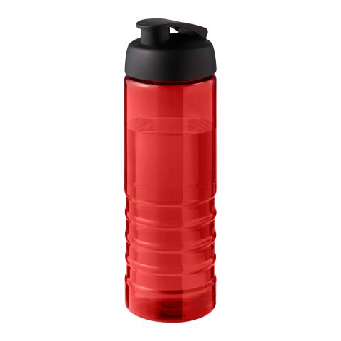 H2O Active® Eco Treble 750 ml sportflaska med uppfällbart lock Röd-Svart