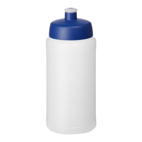 Baseline® Plus 500 ml flaska med sportlock Vit-Blå | Inget reklamtryck | Inte tillgängligt | Inte tillgängligt