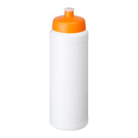 Baseline® Plus 750 ml flaska med sportlock Transparent-Orange | Inget reklamtryck | Inte tillgängligt | Inte tillgängligt