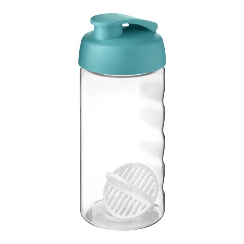 H2O Active Bop 500 ml shaker-flaska Aquablå-Vit | Inget reklamtryck | Inte tillgängligt | Inte tillgängligt