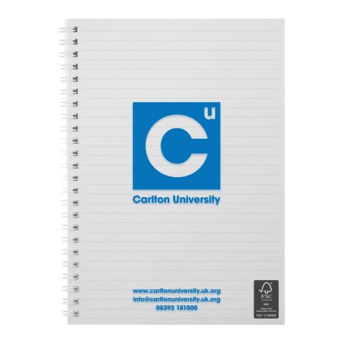 Rothko A5 anteckningsblock Frostad genomskinlig-Vit | 50 pages | Inget reklamtryck | Inte tillgängligt | Inte tillgängligt