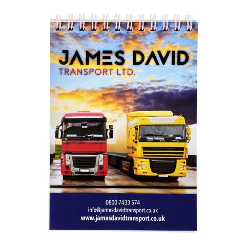 Desk-Mate® wire-o A6 anteckningsbok vit | 50 pages | Inget reklamtryck | Inte tillgängligt | Inte tillgängligt