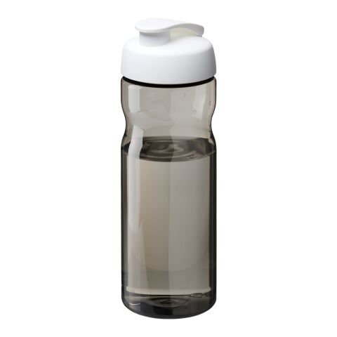 H2O Active® Eco Base 650 ml sportflaska med uppfällbart lock Vit-Heather Charcoal | Inget reklamtryck | Inte tillgängligt | Inte tillgängligt