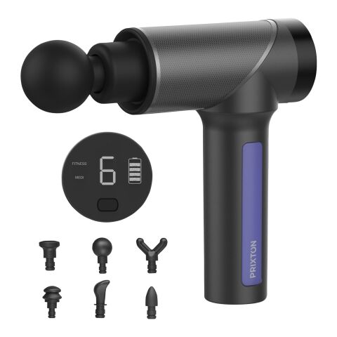 Prixton MGF100 massagepistol Standard | svart | Gravyr | panel | 40 mm x 8 mm