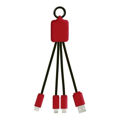 SCX.design C15 quatro light-up kabel Standard | Mid red-Svart | Inget reklamtryck | Inte tillgängligt | Inte tillgängligt