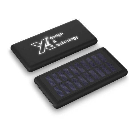 SCX.design P30 light-up 8000 mAh soldriven powerbank Standard | svart | Inget reklamtryck | Inte tillgängligt | Inte tillgängligt