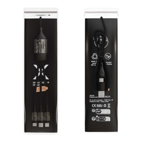 SCX.design C50 5-i-1 snabbladdningssladd på 100 W/5 A med digital display Standard | svart | Inget reklamtryck | Inte tillgängligt | Inte tillgängligt