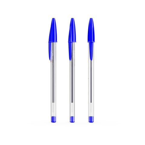 BIC® Cristal® Expression blå | blå bläck