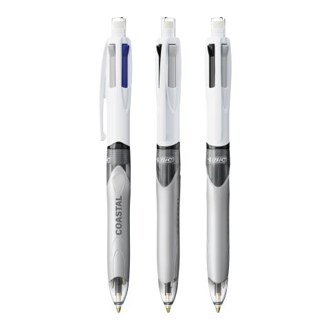BIC® 4 Colours 3+1Hb ballpen vit-grå