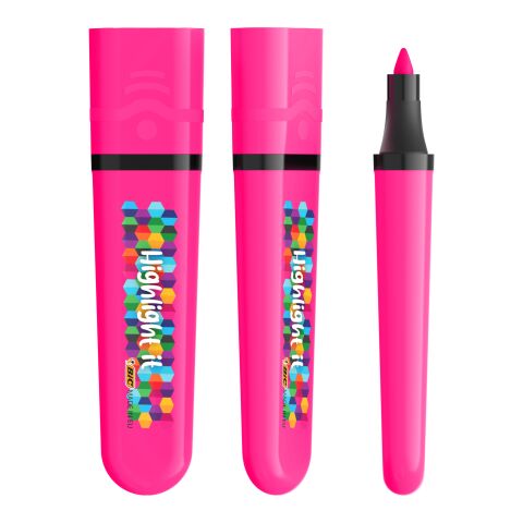 BIC® Highlighter Flat Pink | Inget reklamtryck | Inte tillgängligt | Inte tillgängligt