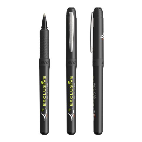 BIC® Grip Roller svart-ljusgrå | svart bläck | Inget reklamtryck | Inte tillgängligt | Inte tillgängligt
