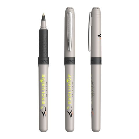 BIC® Grip Roller grå-ljusgrå | svart bläck | Inget reklamtryck | Inte tillgängligt | Inte tillgängligt