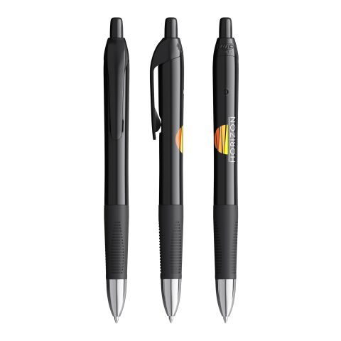 BIC® Intensity® Gel Clic gelpenna svart | svart bläck | 1-färgat Skärmtryck | Klips-Klips | 5.00 mm x 26.00 mm