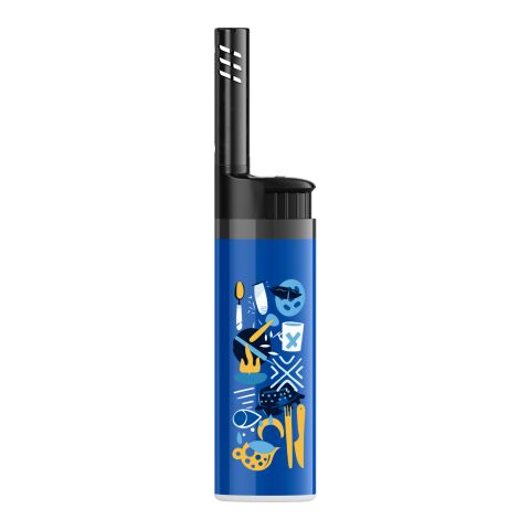 BIC® EZ Reach™ Lighter marinblå | 1-färgat Skärmtryck | Kropp-sida a | 20.00 mm x 50.00 mm