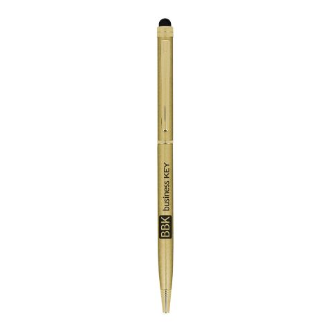 Sleek Stylus Executive kulpenna med stylustopp guld