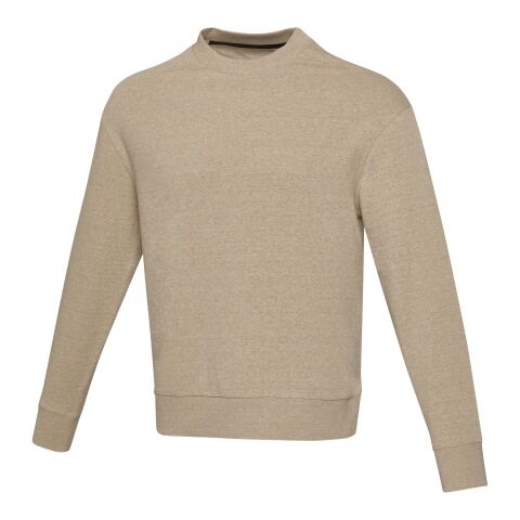 Jet unisex Aware™ tröja med rund hals av återvunnet material Standard | Oatmeal | 2XS | Inget reklamtryck | Inte tillgängligt | Inte tillgängligt | Inte tillgängligt