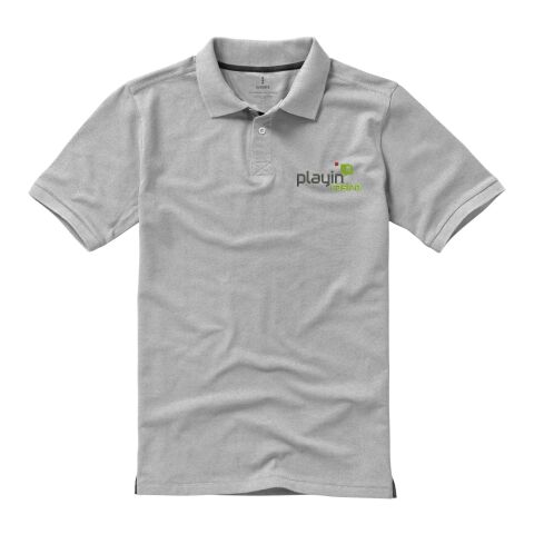 Calgary kortärmad pikétröja Standard | Gråmelange | 3XL | Inget reklamtryck | Inte tillgängligt | Inte tillgängligt | Inte tillgängligt