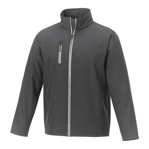Orion softshell-jacka för män Stormgrå | L