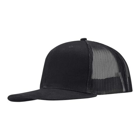 Drift Snapback 260 g/m2 keps med 6 paneler Svart
