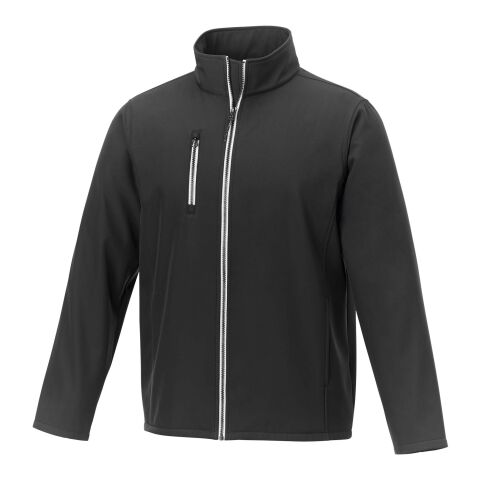 Orion softshelljacka för herr i GRS-återvunnet material Svart | XL