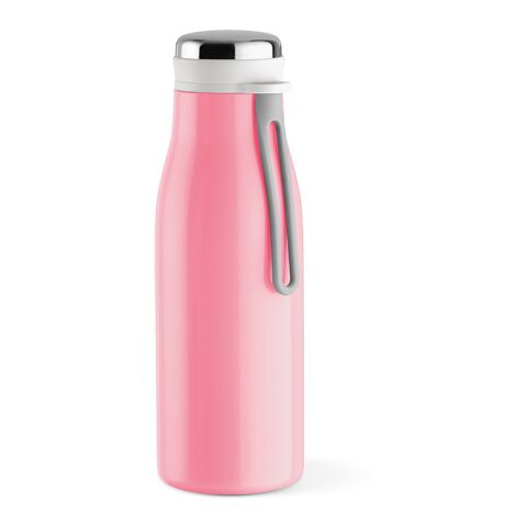 Arkansas 350 fles gerecycled roestvrij staal 400 ml Ljusrosa | Inget reklamtryck