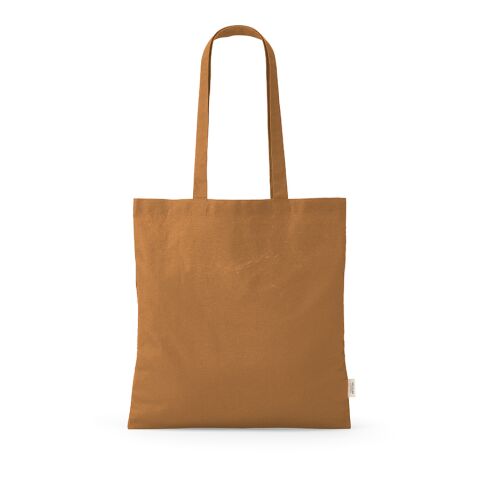 Everest boodschappentas Gerecycled Katoen 140 g/m2 brun | Inget reklamtryck
