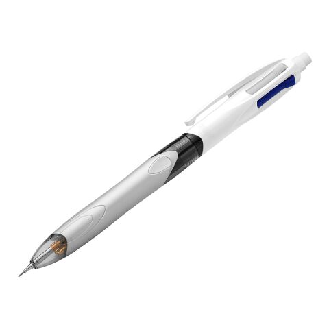 BIC® 4 Colours 3+1Hb ballpen vit-grå | Inget reklamtryck | Inte tillgängligt | Inte tillgängligt