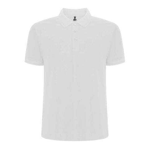 Pegaso Premium kortärmad polo för barn vit | 7/8