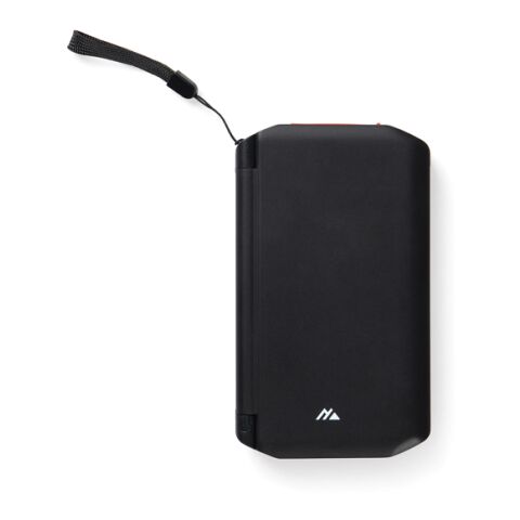 Nordic Drift Titan 10.000 mAh solcells-powerbank med 3 panel svart | Inget reklamtryck | Inte tillgängligt | Inte tillgängligt