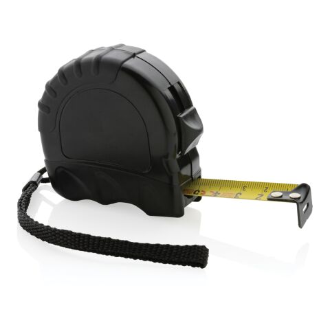 RCS återvunnen plast 5M/19mm måttband svart | Inget reklamtryck | Inte tillgängligt | Inte tillgängligt