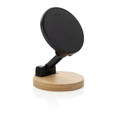 Magmount RCS telefonställ i bambu och återvunnen plast svart-brun | Inget reklamtryck | Inte tillgängligt | Inte tillgängligt