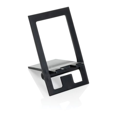 SnapStand vikbart mobilställ i RCS återvunnen plast svart | Inget reklamtryck | Inte tillgängligt | Inte tillgängligt