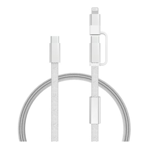 Arc RCS 60W 120 cm 2-i-1 snabbladdningskabel grå