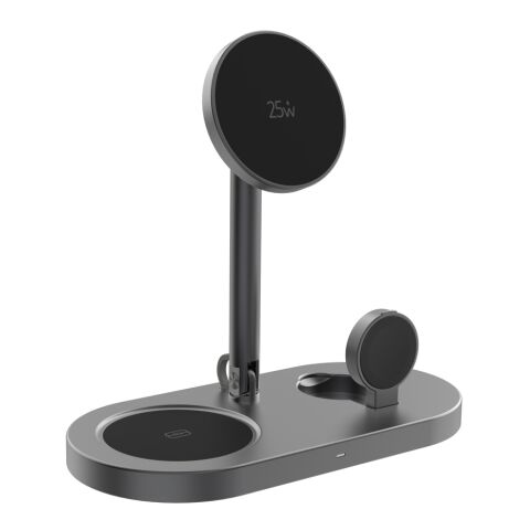 Quantom RCS ultrasnabb 25W magnetisk skrivbordsladdare grå-svart | Inget reklamtryck | Inte tillgängligt | Inte tillgängligt