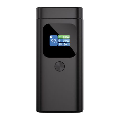 Urban Vitamin Sunnyvale 100 W 15 000 mAh magnetisk powerbank stenkol | Inget reklamtryck | Inte tillgängligt | Inte tillgängligt