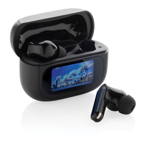 Airtune RCS ANC-öronsnäckor,återvunnen plast med touchscreen svart | Inget reklamtryck | Inte tillgängligt | Inte tillgängligt