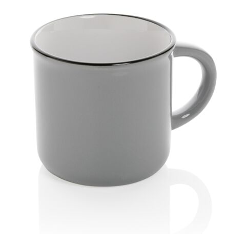 Keramikmugg vintage grå | Inget reklamtryck | Inte tillgängligt | Inte tillgängligt