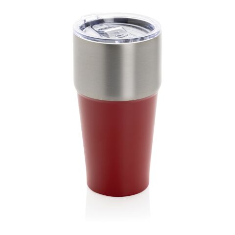 Fluid RCS-certifierat dricksglas i återvunnet stål 500ML röd | Inget reklamtryck | Inte tillgängligt | Inte tillgängligt