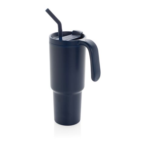 Graphic 360 RCS-certifierad tumbler i återvunnet stål 900 ml marinblå | Inget reklamtryck | Inte tillgängligt | Inte tillgängligt