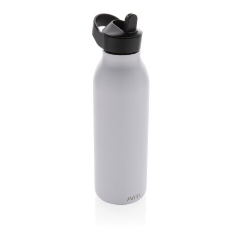 Avira Ara fliptop vattenflaska 500ml RCS Re-steel vit | Inget reklamtryck | Inte tillgängligt | Inte tillgängligt