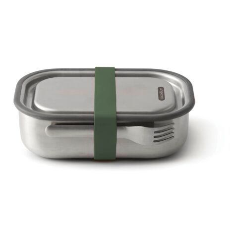 Black+Blum Lunchlåda i rostfritt stål, stor olivgrön | Inget reklamtryck | Inte tillgängligt | Inte tillgängligt