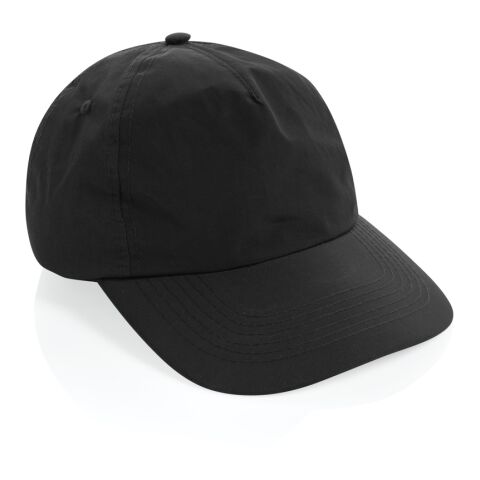 KENTO URBAN RCS återvunnen nylon 5-panels baseballkeps svart | Inget reklamtryck | Inte tillgängligt | Inte tillgängligt | Inte tillgängligt