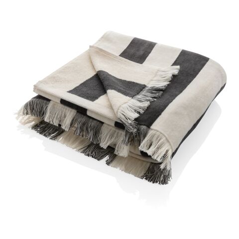 Ukiyo Yukari AWARE™ XL strandhandduk 100x180cm stenkol