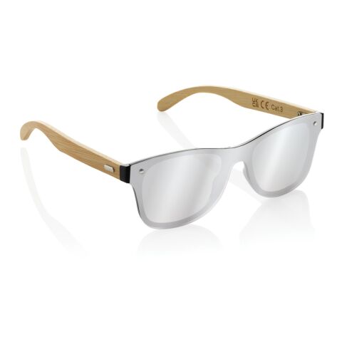 Prism RCS solglasögon av återvunnen plast med bambubåge brun | Inget reklamtryck | Inte tillgängligt | Inte tillgängligt