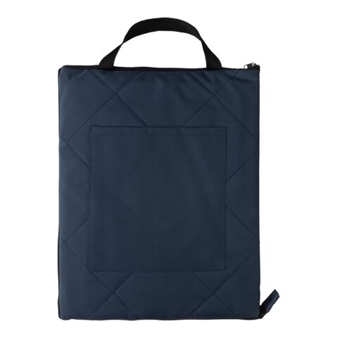 Impact Aware™ RPET hopvikbar quiltad picknickfilt marinblå | Inget reklamtryck | Inte tillgängligt | Inte tillgängligt | Inte tillgängligt