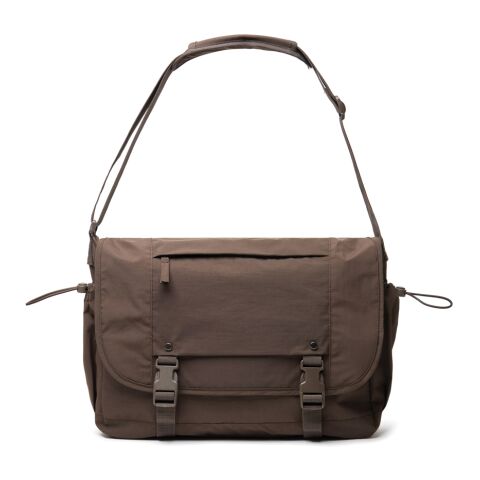 KENTO URBAN RCS återvunnen nylon 15.6" Axelväska brun | Inget reklamtryck | Inte tillgängligt | Inte tillgängligt | Inte tillgängligt